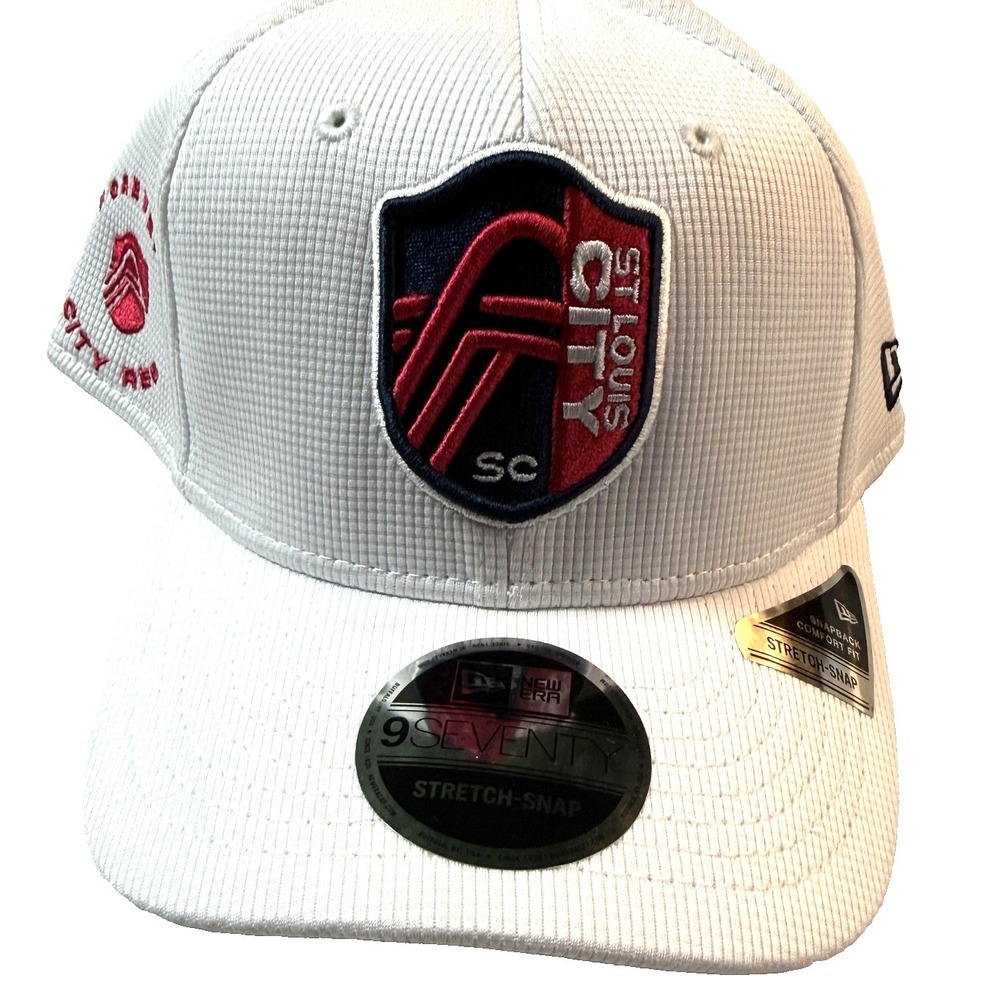 St Louis City SC New Era MLS Snapback Hat Mens White Sportcore NWT